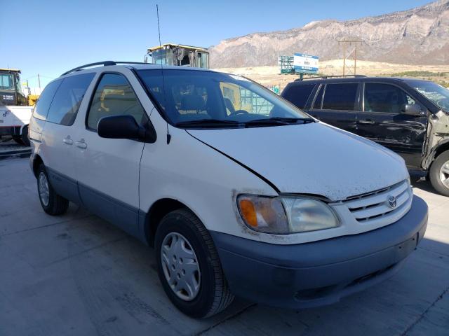 Salvage cars for sale from Copart Farr West, UT: 2002 Toyota Sienna CE