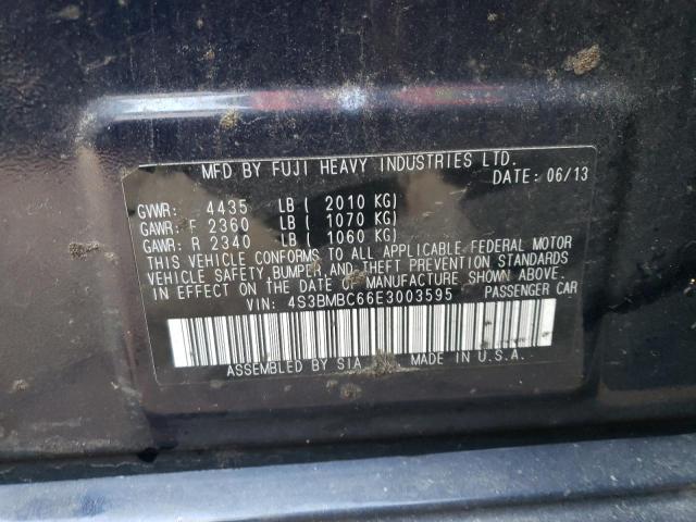 4S3BMBC66E3003595 Subaru Legacy 2.5i Premium