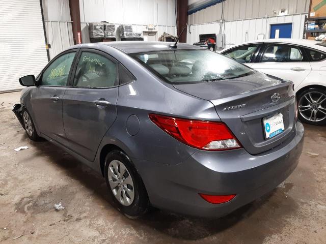 Vin: kmhct4ae6hu331218, lot: 63799992, hyundai accent se 20173
