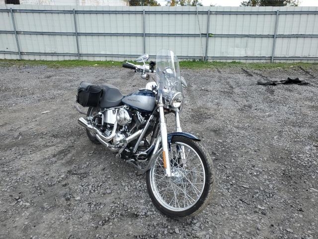 Salvage cars for sale from Copart Albany, NY: 2002 Harley-Davidson Fxstdi