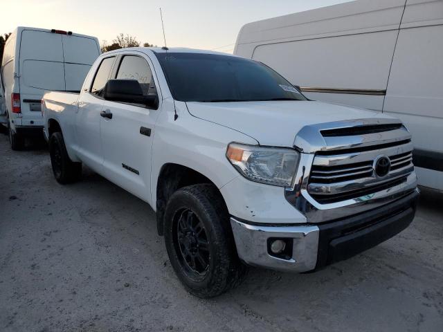 Salvage trucks for sale at Indianapolis, IN auction: 2016 Toyota Tundra DOU