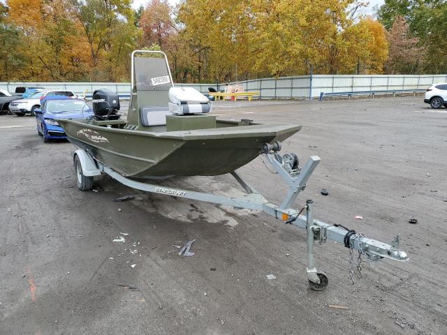 Salvage boats for sale at Ellwood City, PA auction: 2010 Starcraft 1648 JON