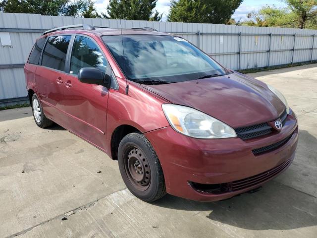 Salvage cars for sale from Copart Windsor, NJ: 2004 Toyota Sienna CE