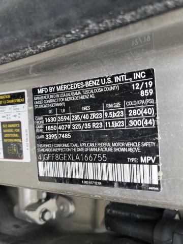 2020 MERCEDES-BENZ GLS 580 4M 4JGFF8GEXLA166755
