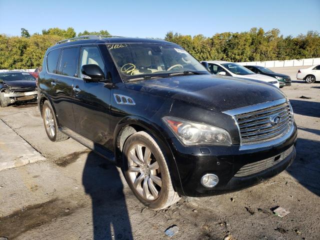 Salvage cars for sale at Oklahoma City, OK auction: 2012 Infiniti QX56