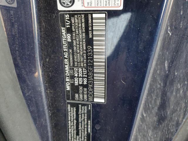 2016 MERCEDES-BENZ SLK 300 WDDPK3JA8GF121339