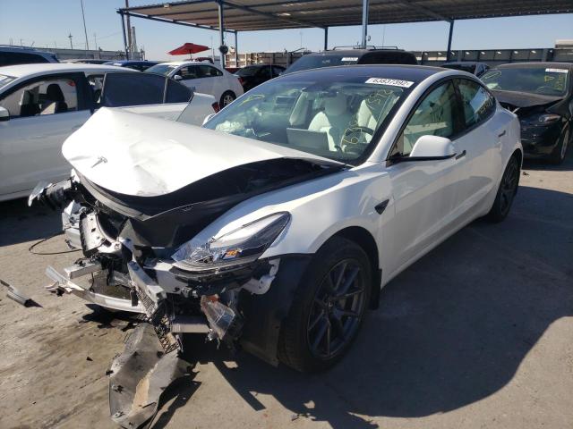 Wrecked & Salvage Tesla for Sale in El paso, Texas TX: Damaged Cars Auction