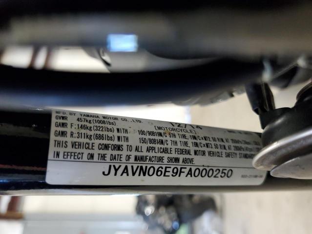 2015 YAMAHA XVS950 CR JYAVN06E9FA000250