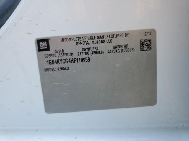 2017 CHEVROLET 3500 1GB4KYCG4HF119959