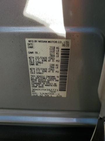 2020 NISSAN MURANO SL 5N1AZ2CJ7LN162771