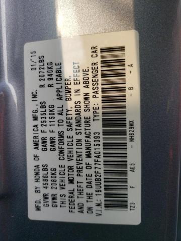 2015 ACURA TLX ADVANC 19UUB2F77FA015093