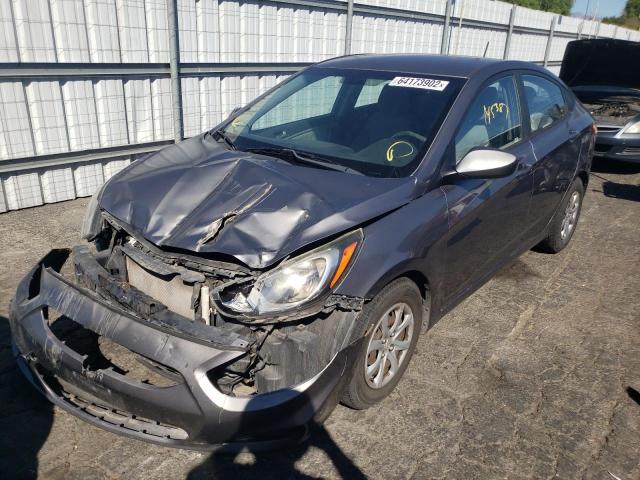 KMHCT4AE1EU711465 Hyundai ACCENT GLS