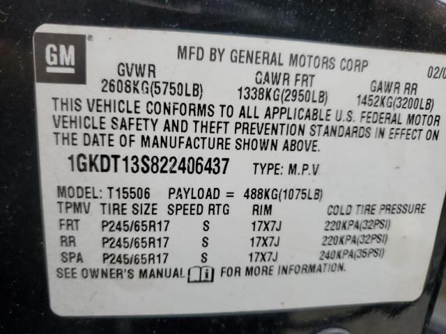 1GKDT13S822406437 GMC Envoy