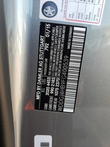 2015 MERCEDES-BENZ C 250 - WDDGJ4HB9FG400539