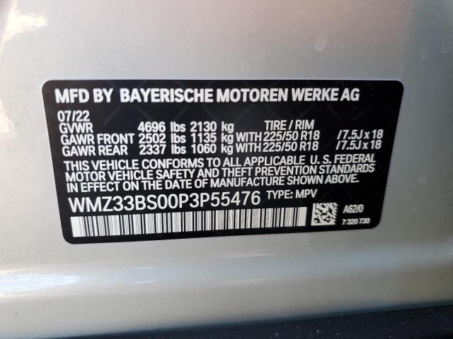WMZ33BS00P3P55476 Mini Cooper