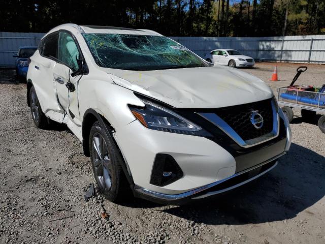 Salvage cars for sale from Copart Knightdale, NC: 2021 Nissan Murano PLA