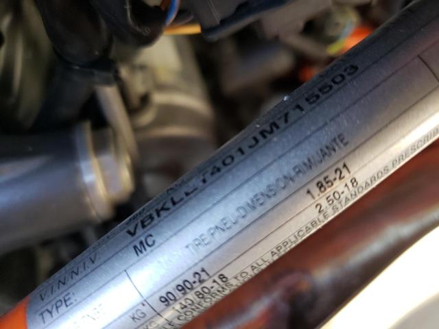 2018 KTM 690 ENDURO VBKLET401JM715503