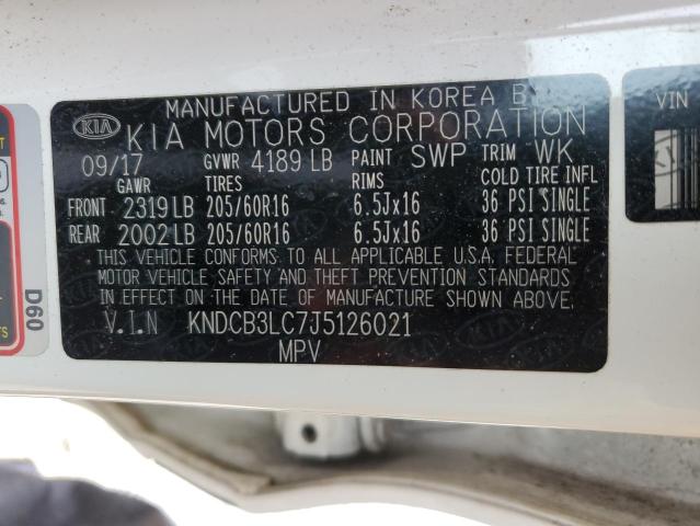 KNDCB3LC7J5126021 KIA NIRO FE