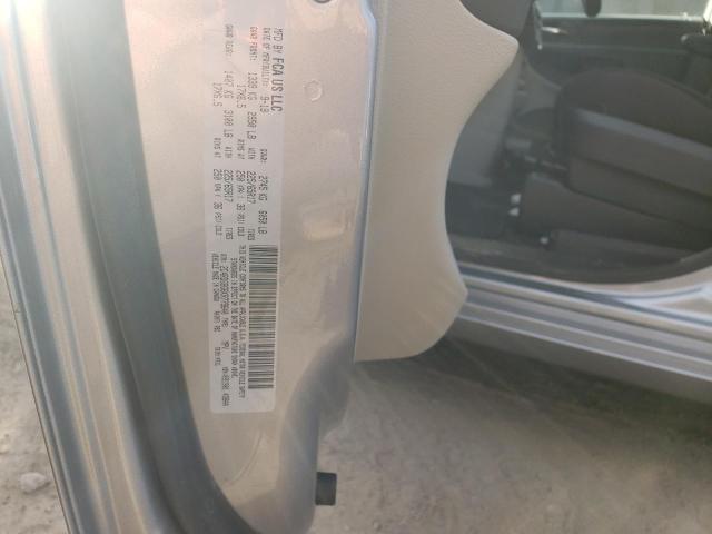 VIN 2C4RDGBG6KR779640 2019 DODGE CARAVAN no.10