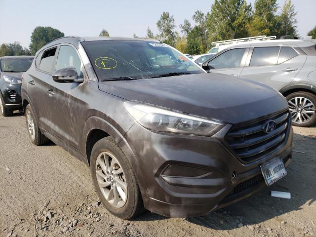 Salvage cars for sale at Portland, OR auction: 2018 Hyundai Tucson SEL