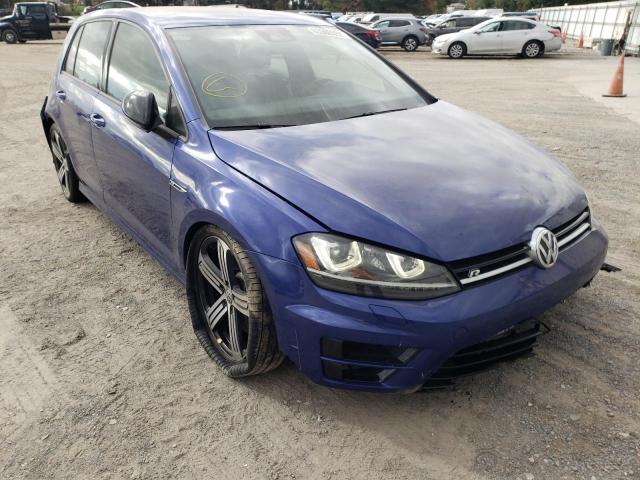Salvage cars for sale from Copart Finksburg, MD: 2016 Volkswagen Golf R