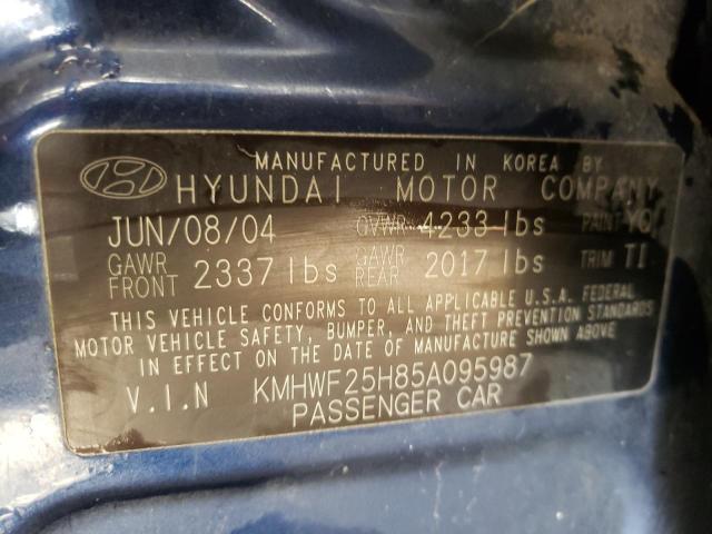 KMHWF25H85A095987 Hyundai SONATA GL