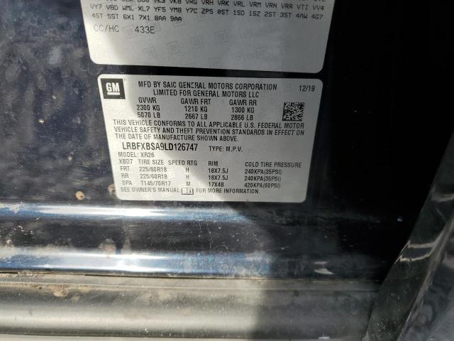 2020 BUICK ENVISION P - LRBFXBSA9LD126747