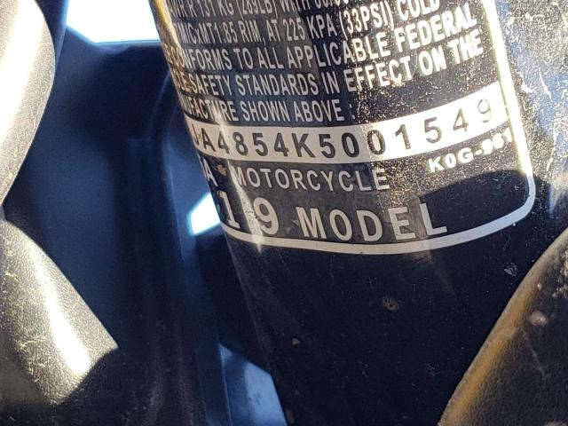 2019 HONDA C125 A MLHJA4854K5001549