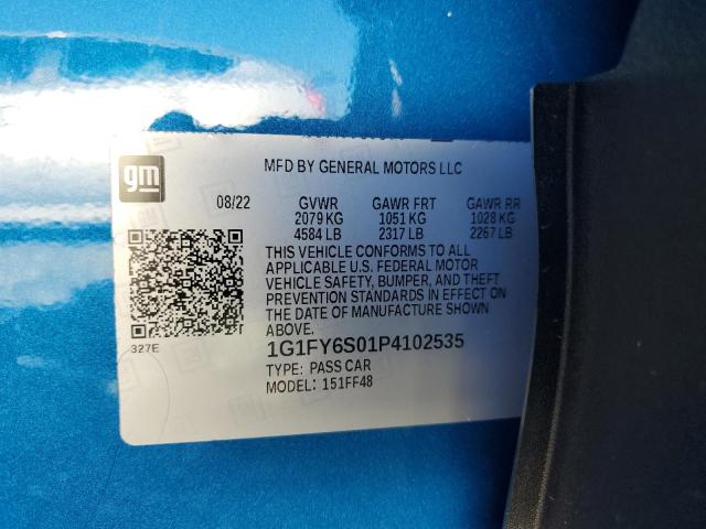 2023 CHEVROLET BOLT EUV L 1G1FY6S01P4102535
