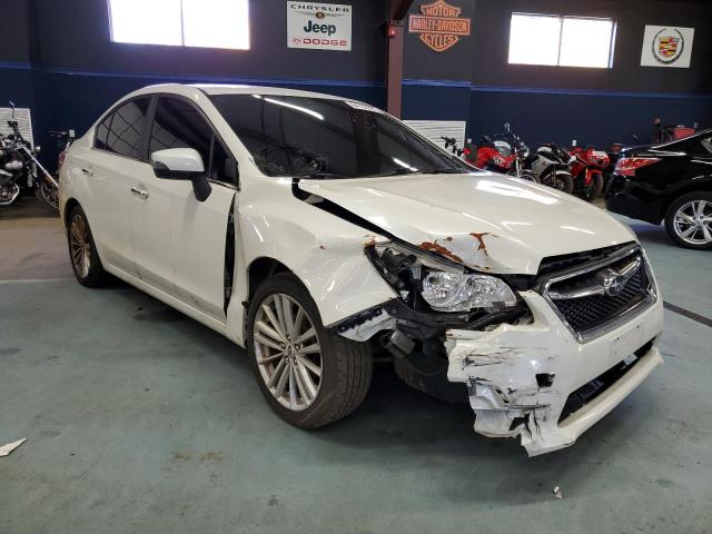 Salvage cars for sale at East Granby, CT auction: 2016 Subaru Impreza LI