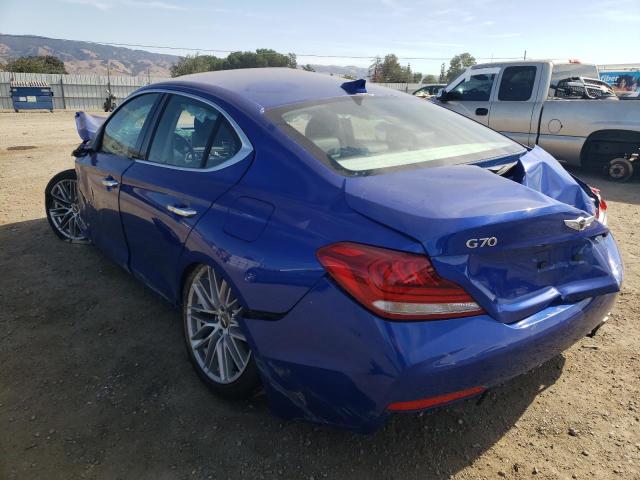 2021 GENESIS G70 KMTG64LA9MU075482