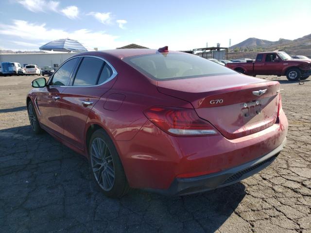 2019 GENESIS G70 ADVANC KMTG64LA4KU025005