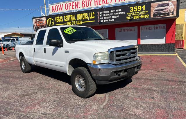 Salvage cars for sale from Copart Las Vegas, NV: 2003 Ford F250 Super