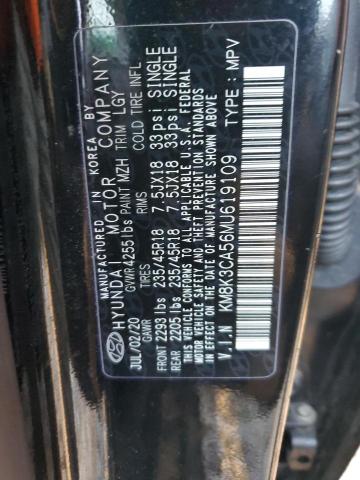 2021 HYUNDAI KONA LIMIT - KM8K3CA56MU619109