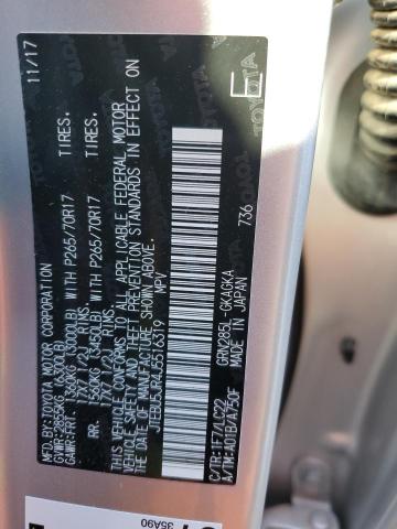 2018 TOYOTA 4RUNNER SR - JTEBU5JR4J5516319