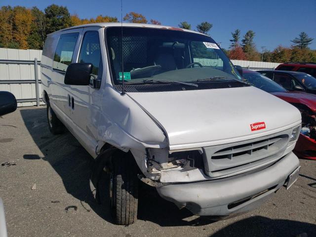 Salvage cars for sale from Copart Exeter, RI: 2002 Ford Econoline