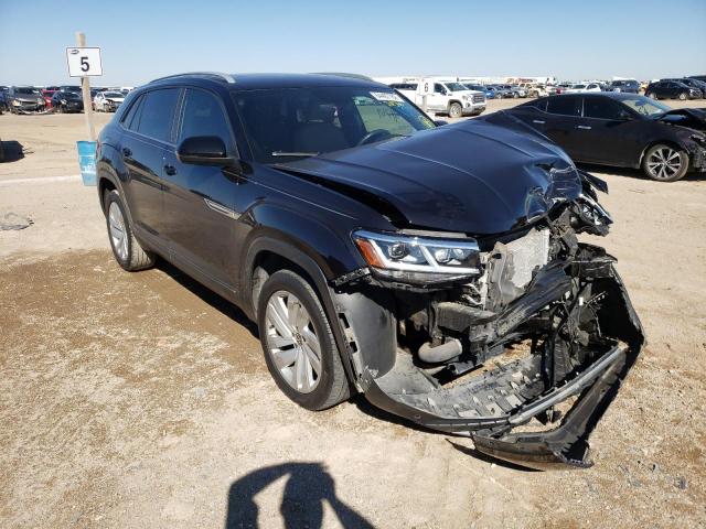 Salvage cars for sale from Copart Amarillo, TX: 2020 Volkswagen Atlas Cros