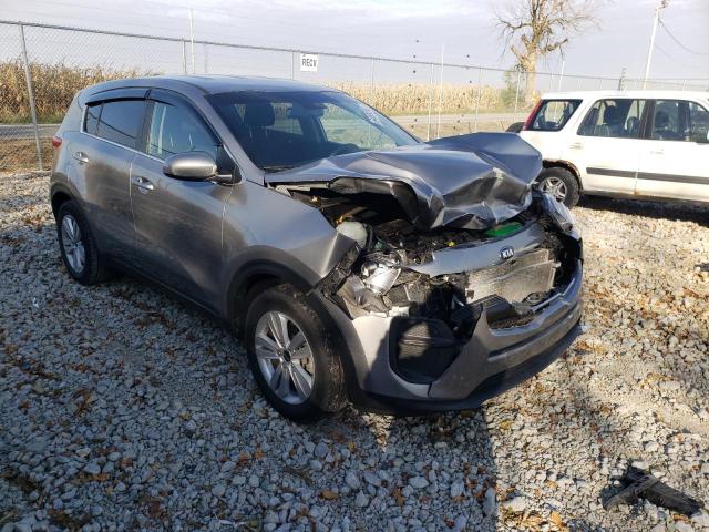 Salvage cars for sale from Copart Cicero, IN: 2019 KIA Sportage L
