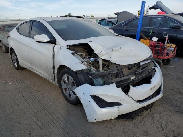 Salvage cars for sale from Copart Bakersfield, CA: 2016 Hyundai Elantra SE