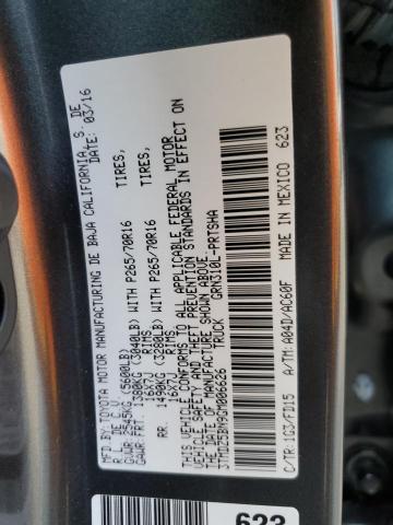 2016 TOYOTA TACOMA DOU - 3TMDZ5BN9GM006626
