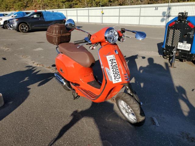 Salvage motorcycles for sale at Brookhaven, NY auction: 2022 Vespa Primavera
