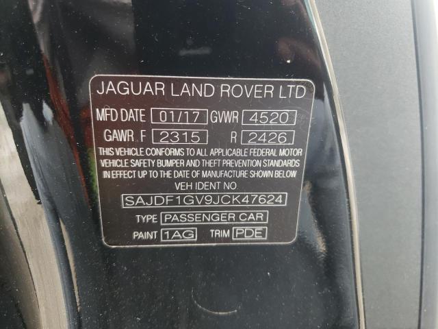 2018 JAGUAR F-TYPE 400 SAJDF1GV9JCK47624