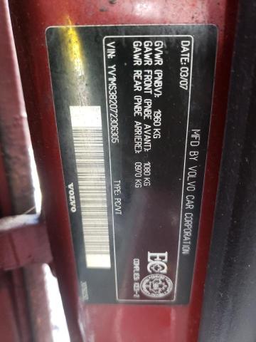 YV1MS382072306305 Volvo S40 2.4I