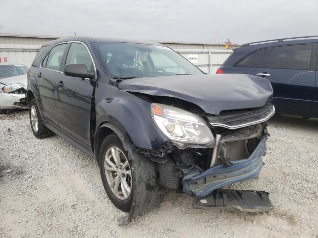 Salvage cars for sale from Copart Walton, KY: 2017 Chevrolet Equinox LS
