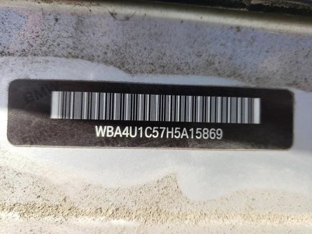 2017 BMW 440XI WBA4U1C57H5A15869