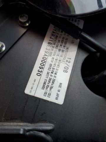 2009 YAMAHA FZ6 R JYARJ18E39A000930