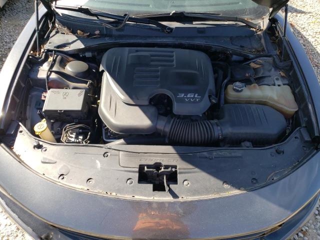 VIN: 2C3CDXBG4GH340122 Auction: COPART Lot: 63378422 Location: GA - ATLANTA SOUTH 2C3CDXBG4GH340122 DODGE CHARGER 2016 CHARCOAL Photo 7