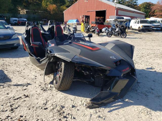 Salvage motorcycles for sale at Mendon, MA auction: 2018 Polaris Slingshot