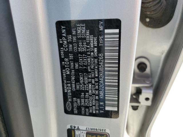2019 HYUNDAI TUCSON SE - KM8J2CA42KU854268