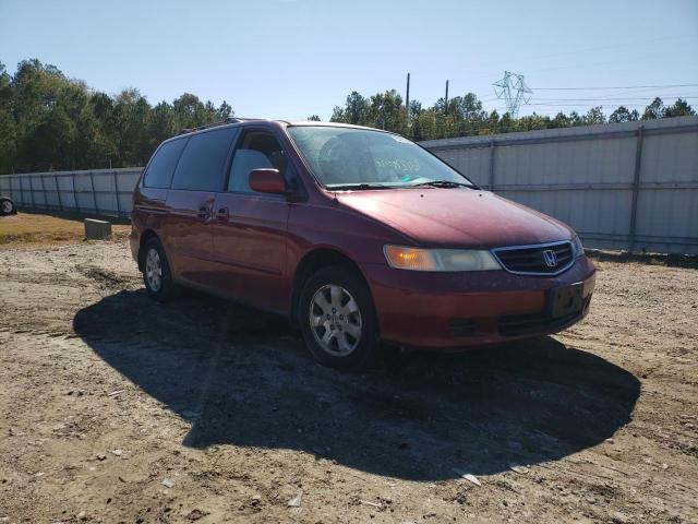 Salvage cars for sale from Copart Charles City, VA: 2004 Honda Odyssey EX